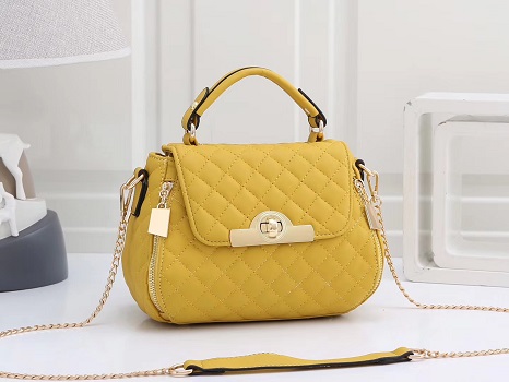 PU LEATHER QUILT BAG SHOULDER BAG / HANDBAG FROM LE FABEC